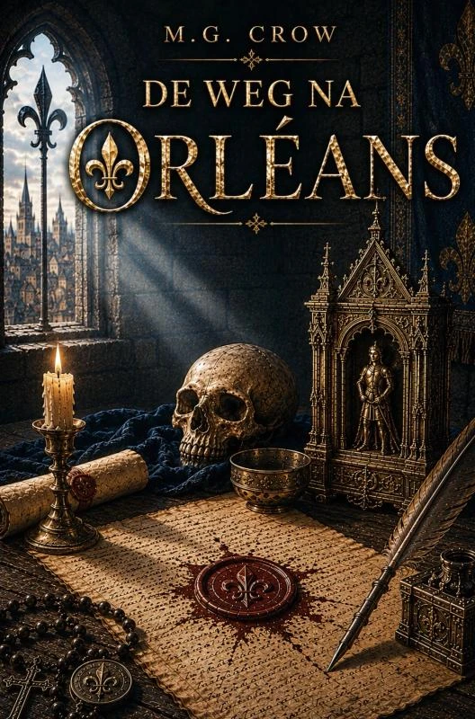 De weg na Orléans – M.G. Crow – boek cover