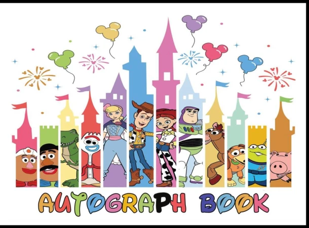 Autograph Book for Disney Theme Park & Disneyland – MARIA SUZANE – boek cover