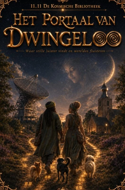 Het Portaal van Dwingeloo - Waar stilte luisteren vindt en werelden fluisteren – Karin DragonBean – boek cover
