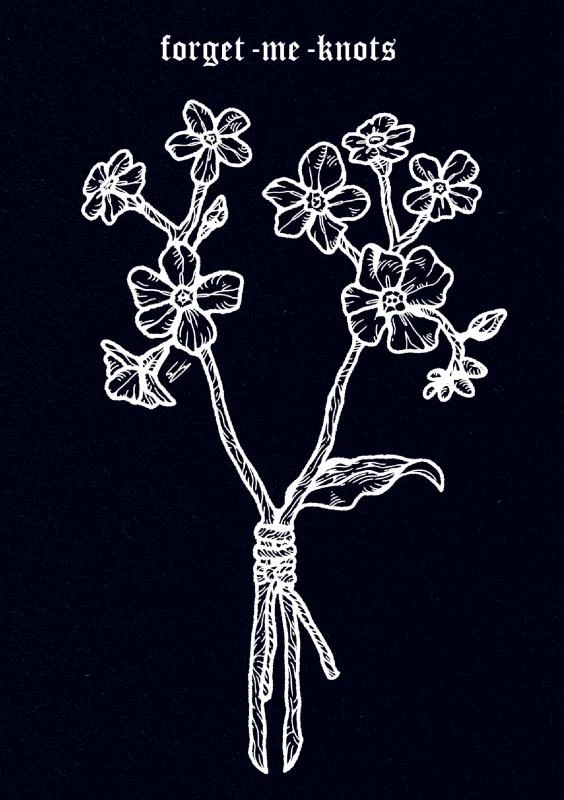 forget me knots – Miranda Van den Heuvel – boek cover