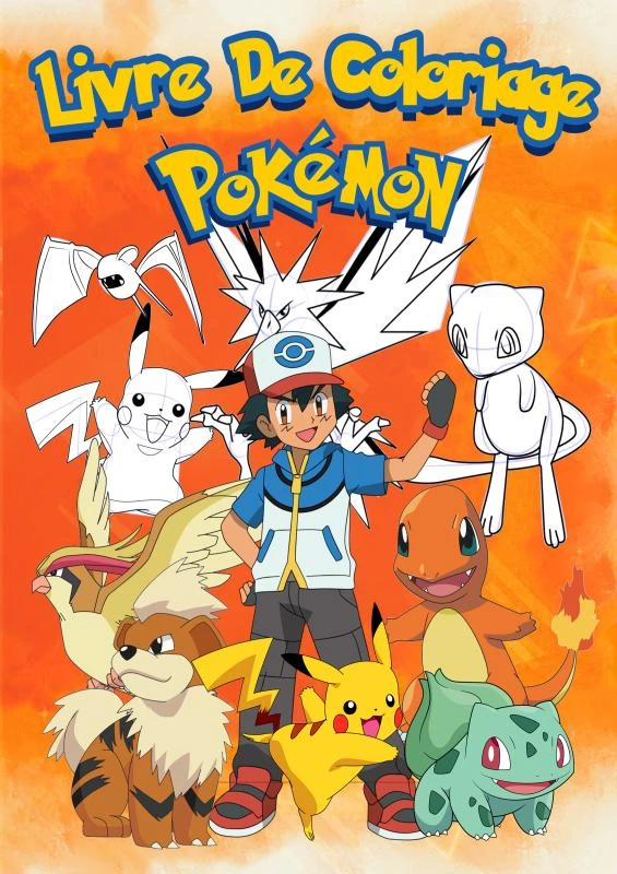 Livre de coloriage Pokémon – WATKINS LYNETTE – boek cover