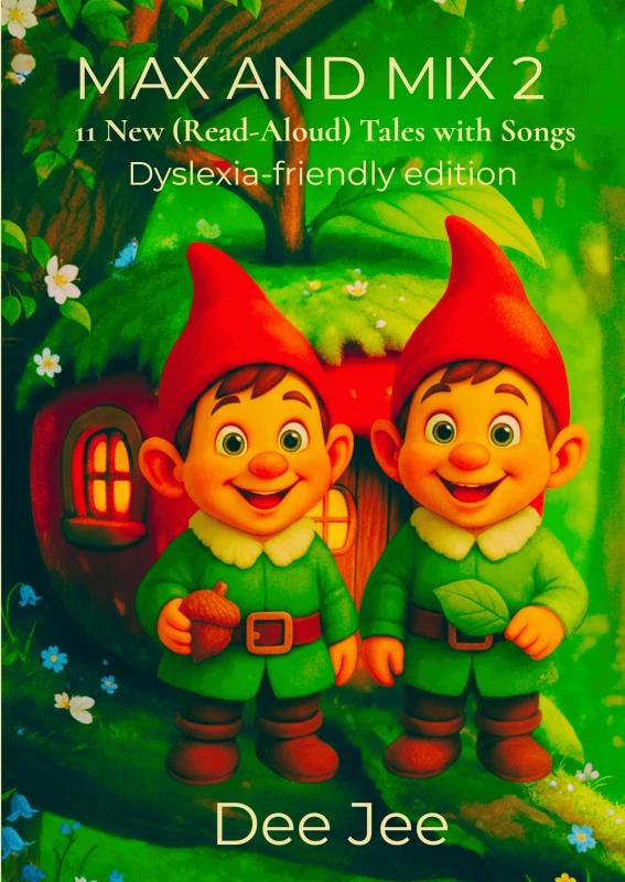 Max and Mix 2 - Dyslexia-friendly edition – Dee Jee – boek cover