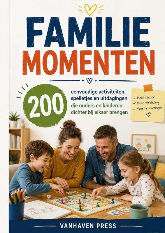 FAMILIEMOMENTEN – boek cover