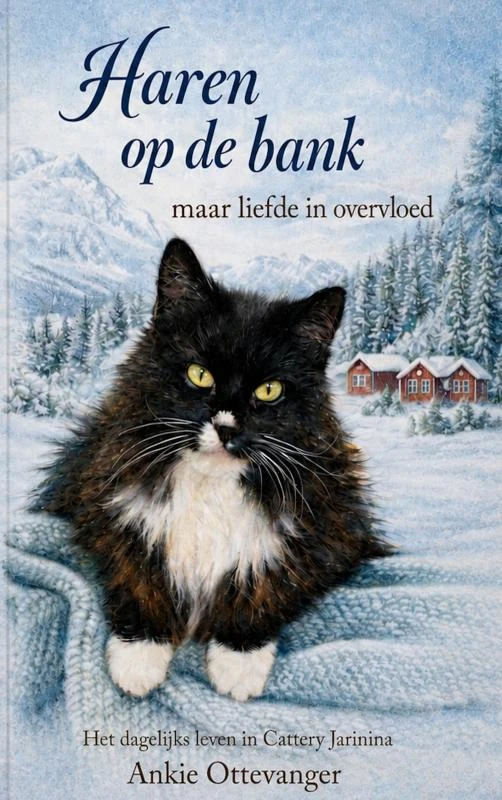 Haren op de bank maar liefde in overvloed – Ankie Ottevanger – boek cover