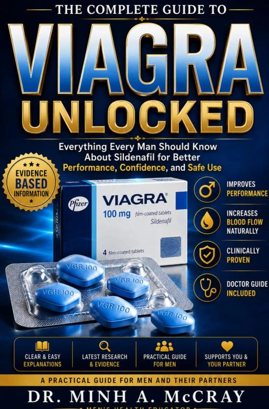THE COMPLETE GUIDE TO VIAGRA UNLOCKED – Dr. Minh A. McCray – boek cover