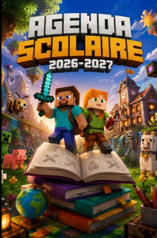 Agenda Scolaire 2026 2027 – boek cover