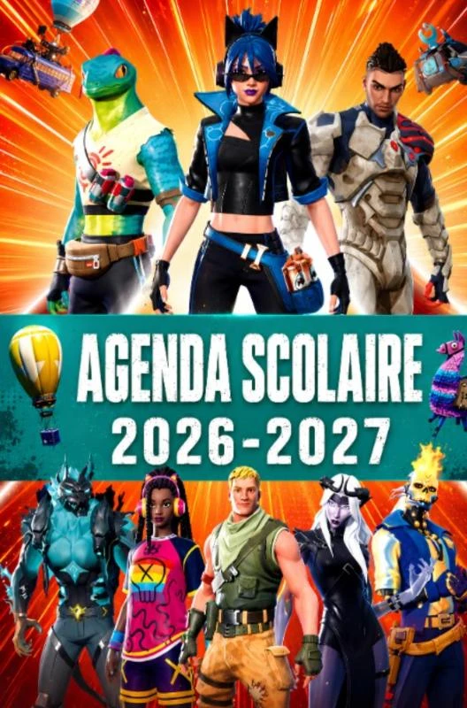 Agenda Scolaire 2026 2027 – boek cover