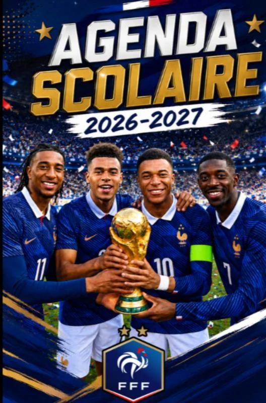 Agenda Scolaire 2026 2027 – LUKE. Jono Lure – boek cover