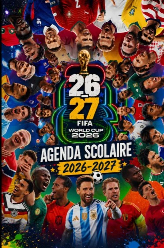 Agenda Scolaire 2026 2027 – LUKE. Nira Javi – boek cover
