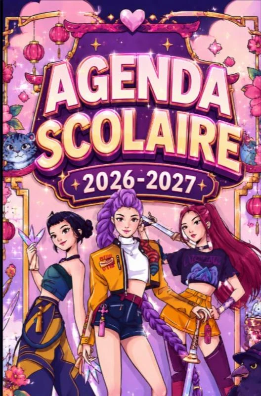 Agenda Scolaire 2026 2027 – Luce. Lura-Jovi – boek cover