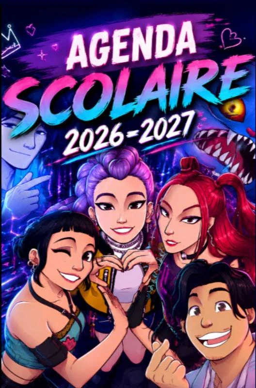 Agenda Scolaire 2026 2027 – Luce. Kari-Noél – boek cover