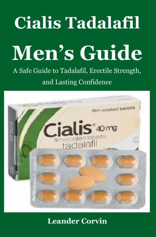 Cialis Tadalafil Men¿s Guide – Leander Corvin – boek cover