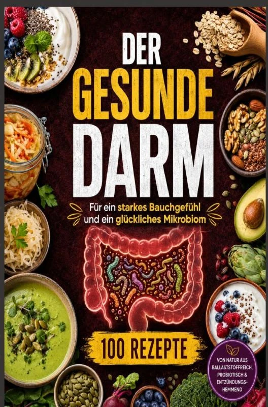 Der gesunde Darm 100 darmfreundliche Rezepte für ein gutes Bauchgefühl und ein vielfältiges Mikrobiom – Annelie Waldmann – boek cover