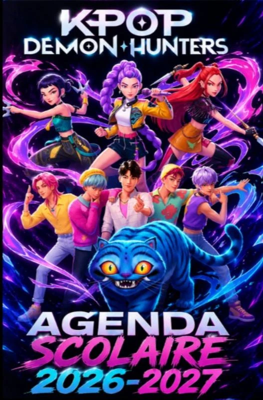 Agenda Scolaire 2026 2027 – Luce. Lovi-Néra – boek cover