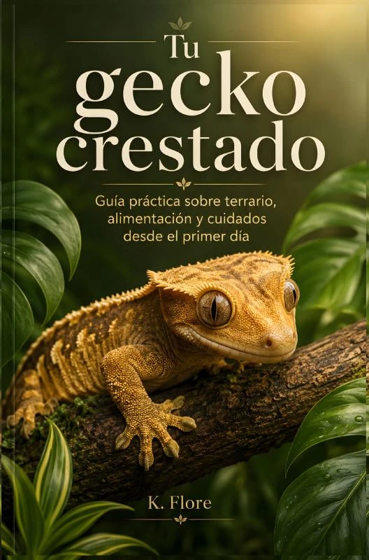 Tu gecko crestado – K. Frole – boek cover