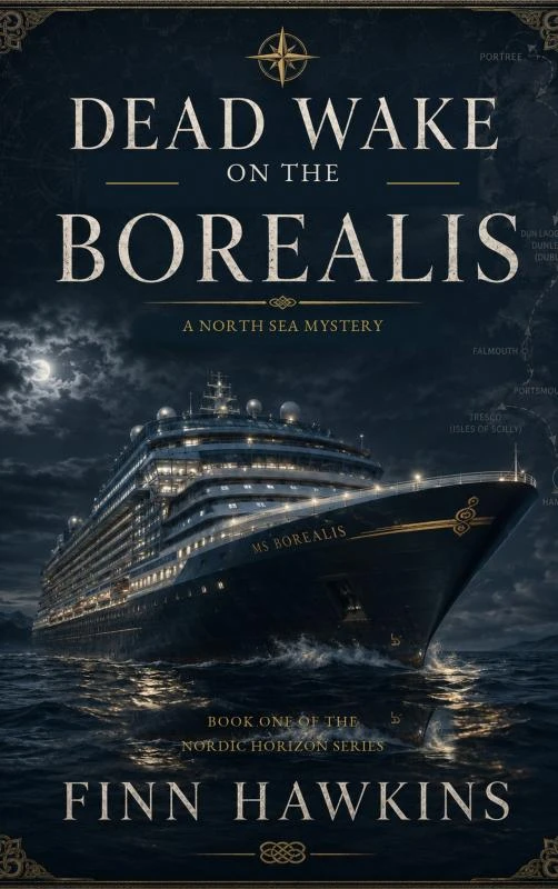 Dead Wake on the Borealis – Finn Hawkins – boek cover