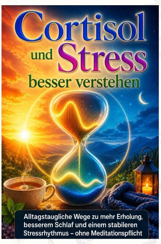 Cortisol und Stress besser verstehen – Mia Endlichfrei – boek cover