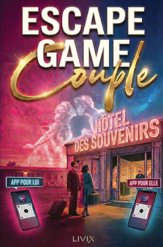 Escape game Couple à l'Hôtel des Souvenirs – Livix Games – boek cover