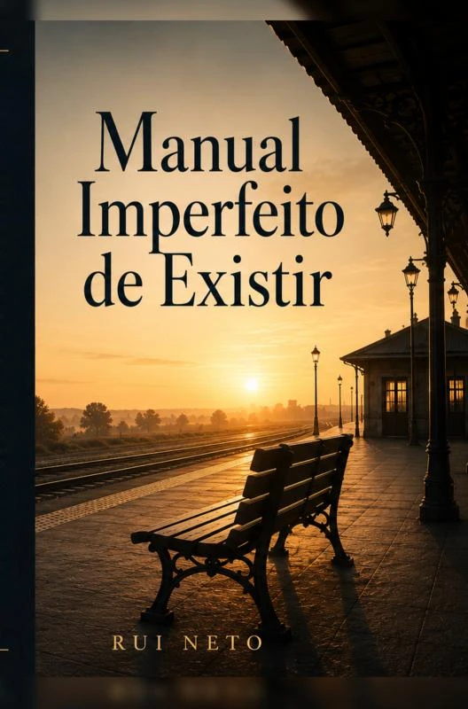 Manual Imperfeito de Existir – Rui Neto – boek cover