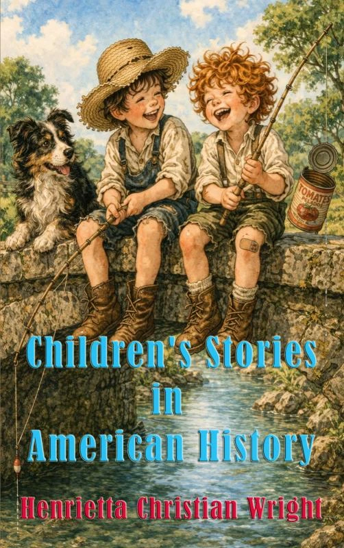 Children's Stories in American History – Henrietta Christian Wright – boek cover