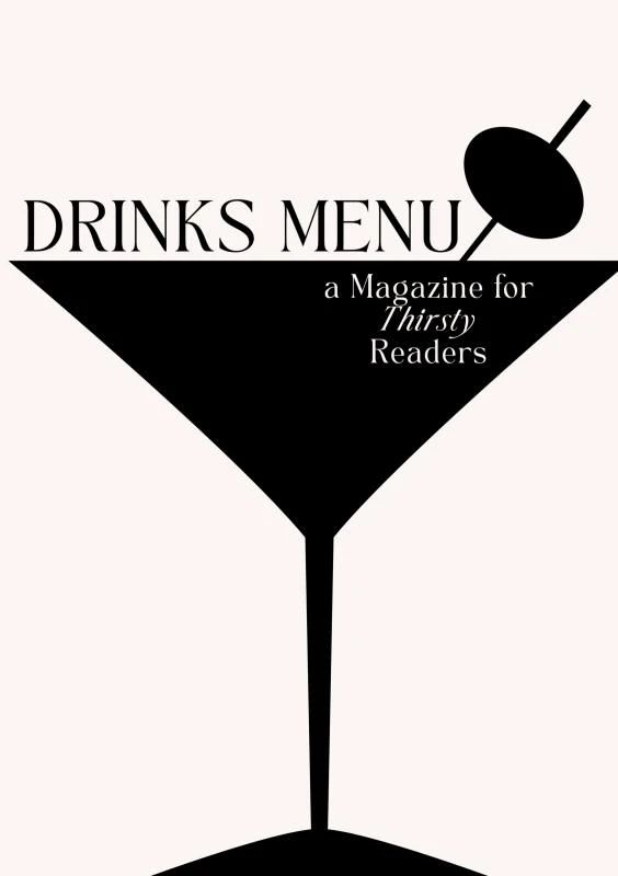 Drinks Menu #1 – Wuti Amsterdam – boek cover