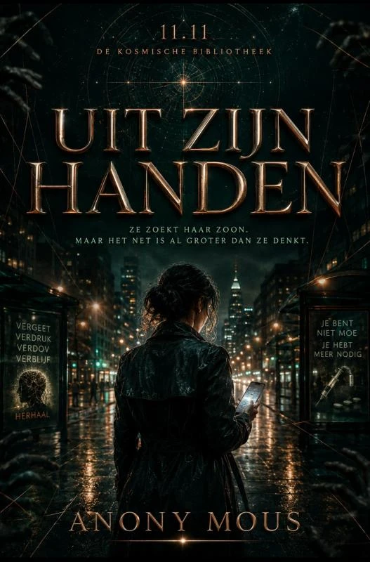 Uit Zijn Handen – Anony Mous – boek cover