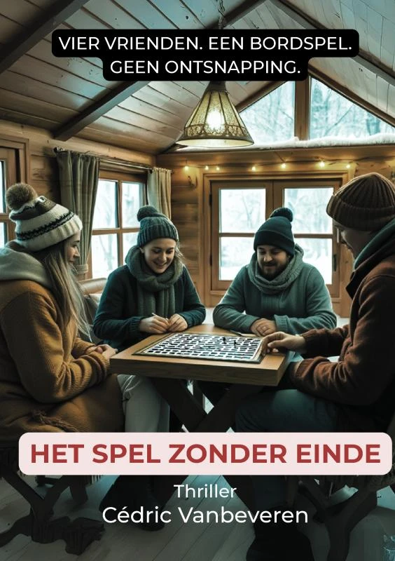 Het spel zonder einde – Cédric Vanbeveren – boek cover