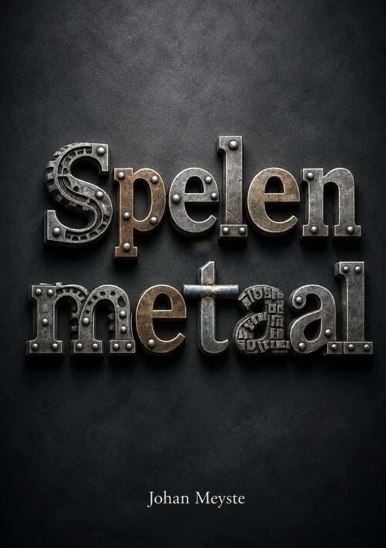 Spelen metaal – Johan Meyste – boek cover