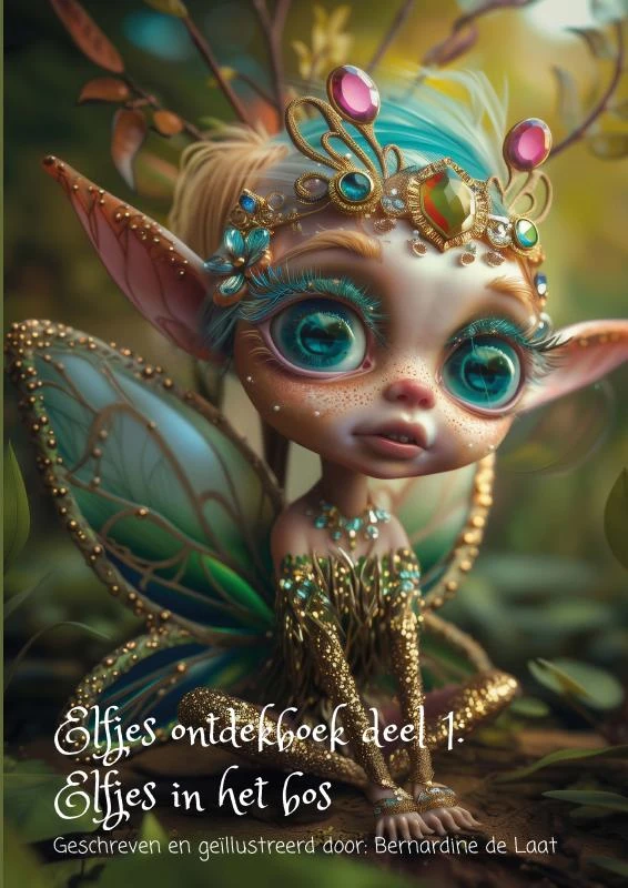 Elfjes ontdekboek deel 1 – boek cover