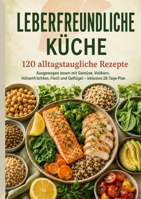 LEBERFREUNDLICHE KÜCHE – Clara Feldhaus – boek cover