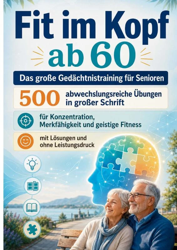 Fit im Kopf ab 60 – Mara Denkfeld – boek cover