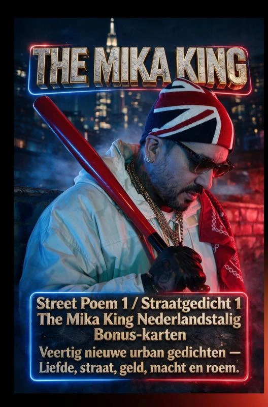 Street Poem 1 / Straatgedicht 1 The Mika King Nederlandstalig Bonus-katern – The Mika King – boek cover