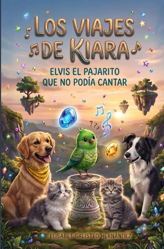 LOS VIAJES DE KIARA – Elisabet Galisteo Hernández – boek cover