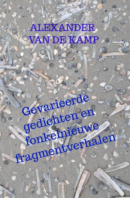 Gevarieerde gedichten en fonkelnieuwe fragmentverhalen – Alexander van de Kamp – boek cover