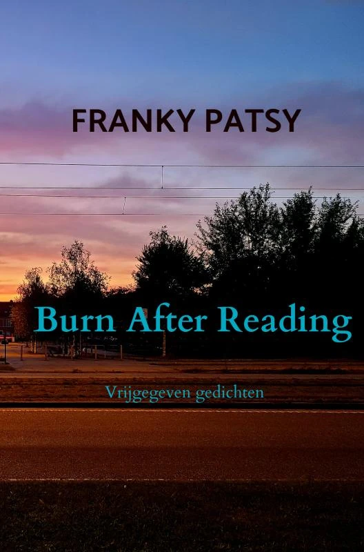Burn After Reading – Franky Patsy – boek cover