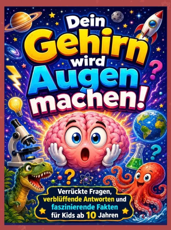 Dein Gehirn wird Augen machen! – Mila Wissental – boek cover