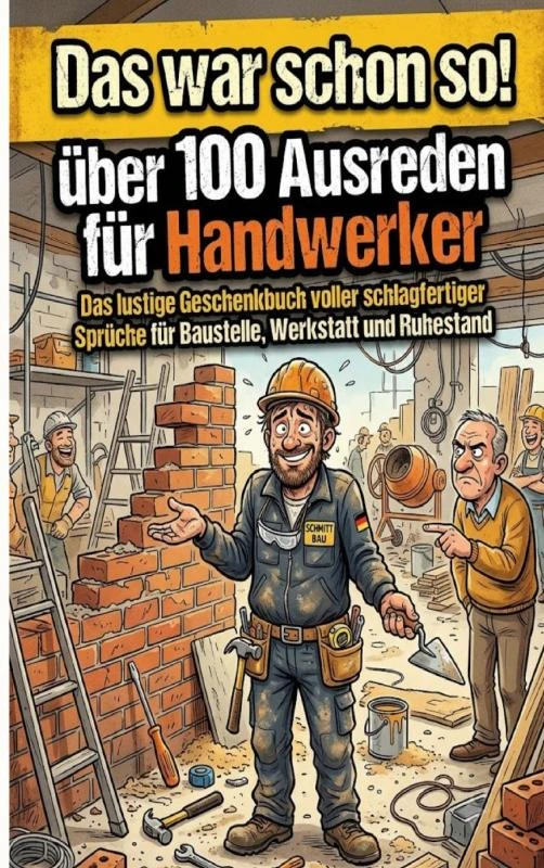 DAS WAR SCHON SO! ÜBER 100 AUSREDEN FÜR HANDWERKER – Marina Felsner – boek cover