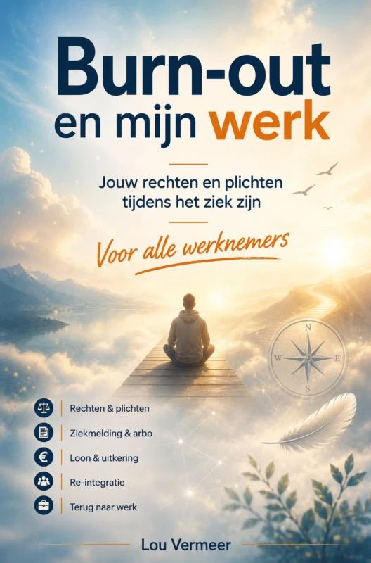 Burn-out en mijn werk – Lou Vermeer – boek cover