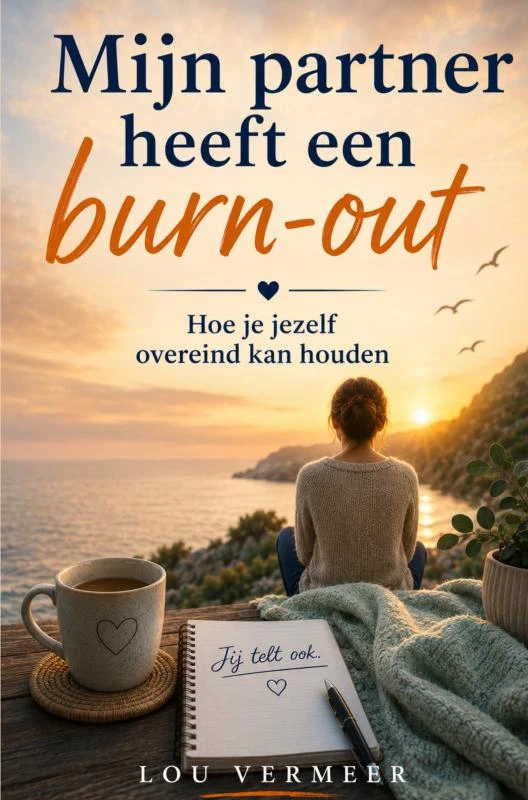 Mijn partner heeft een burn-out – Lou Vermeer – boek cover