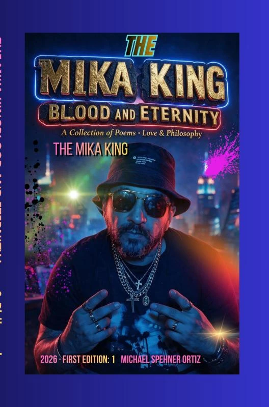 BLOOD AND ETERNITY Love & Philosophy The Mika King Collection of Poems – The Mika King – boek cover