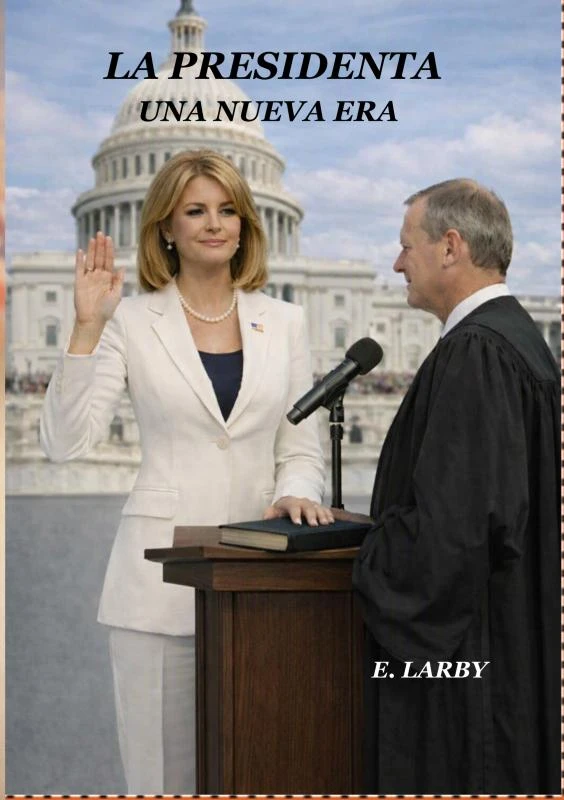 LA PRESIDENTA – E Larby – boek cover