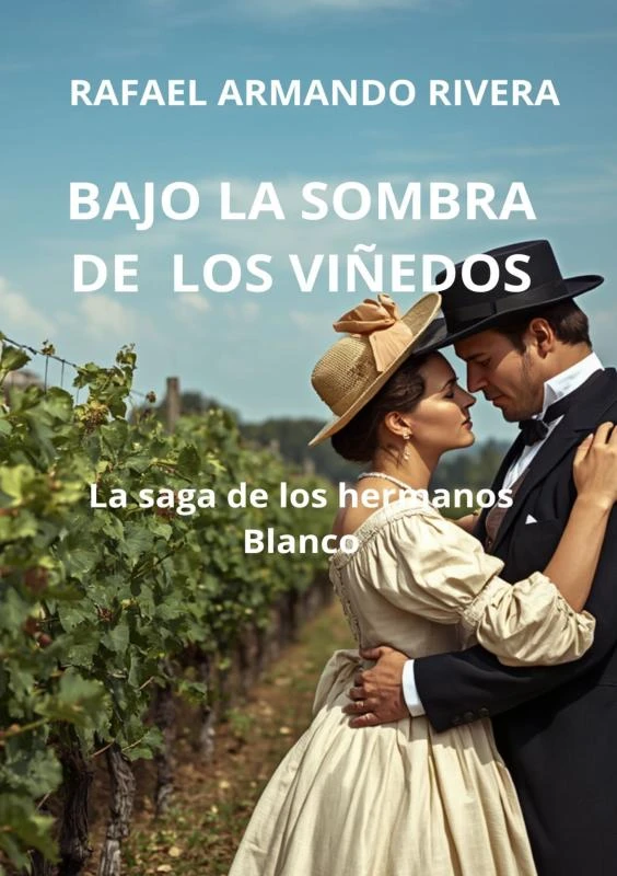 BAJO LA SOMBRA DE LOS VIÑEDOS – Rafael Armando RIVERA – boek cover