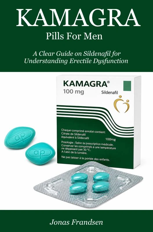 Kamgra Pills For Men – Jonas Frandsen – boek cover
