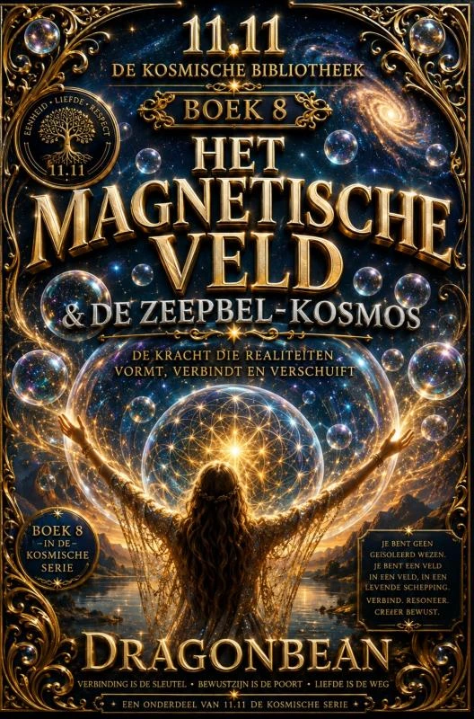 Het Magnetische Veld & De Zeepbel-Kosmos – Dragon Bean – boek cover