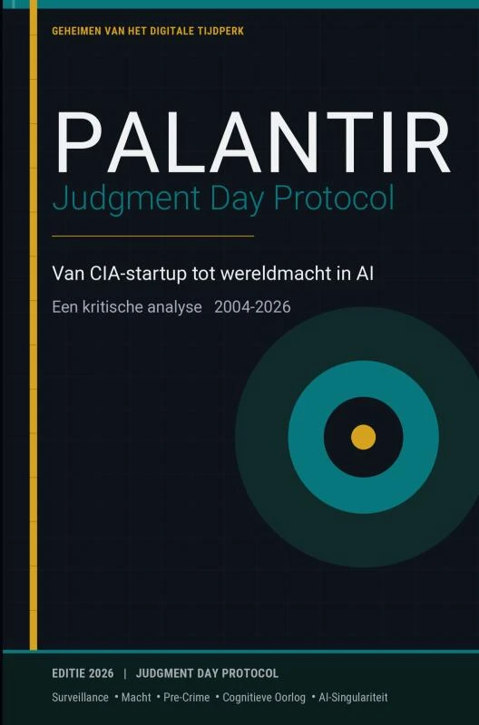 PALANTIR: Judgment Day Protocol – Roy Mikes – boek cover