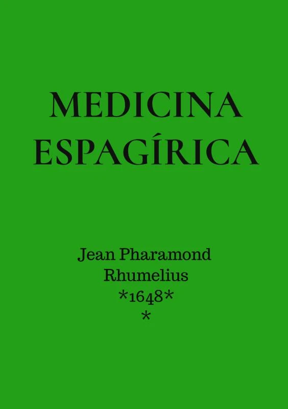 Medicina Espagírica – Tradução José Júlio Santos – boek cover