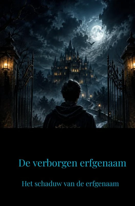 De verborgen erfgenaam – Cedric Van De Voorde – boek cover