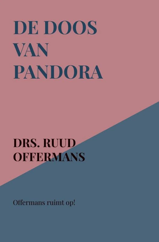 De doos van Pandora – boek cover
