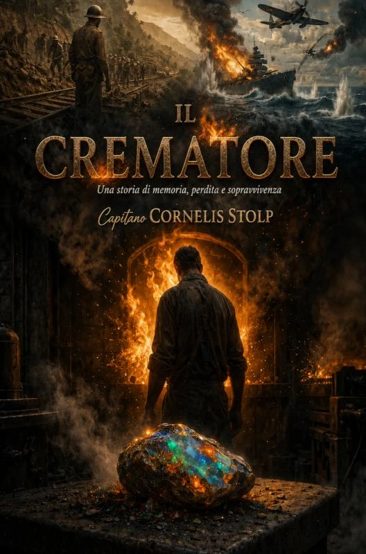 Il Crematore – Kapitein Cornelis Stolp – boek cover
