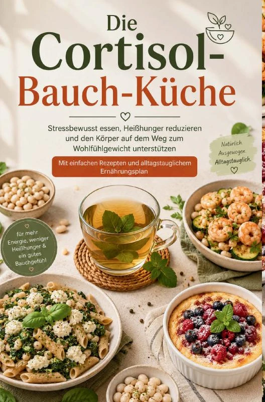 Die Cortisol-Bauch-Küche – Berenice Wimmer – boek cover